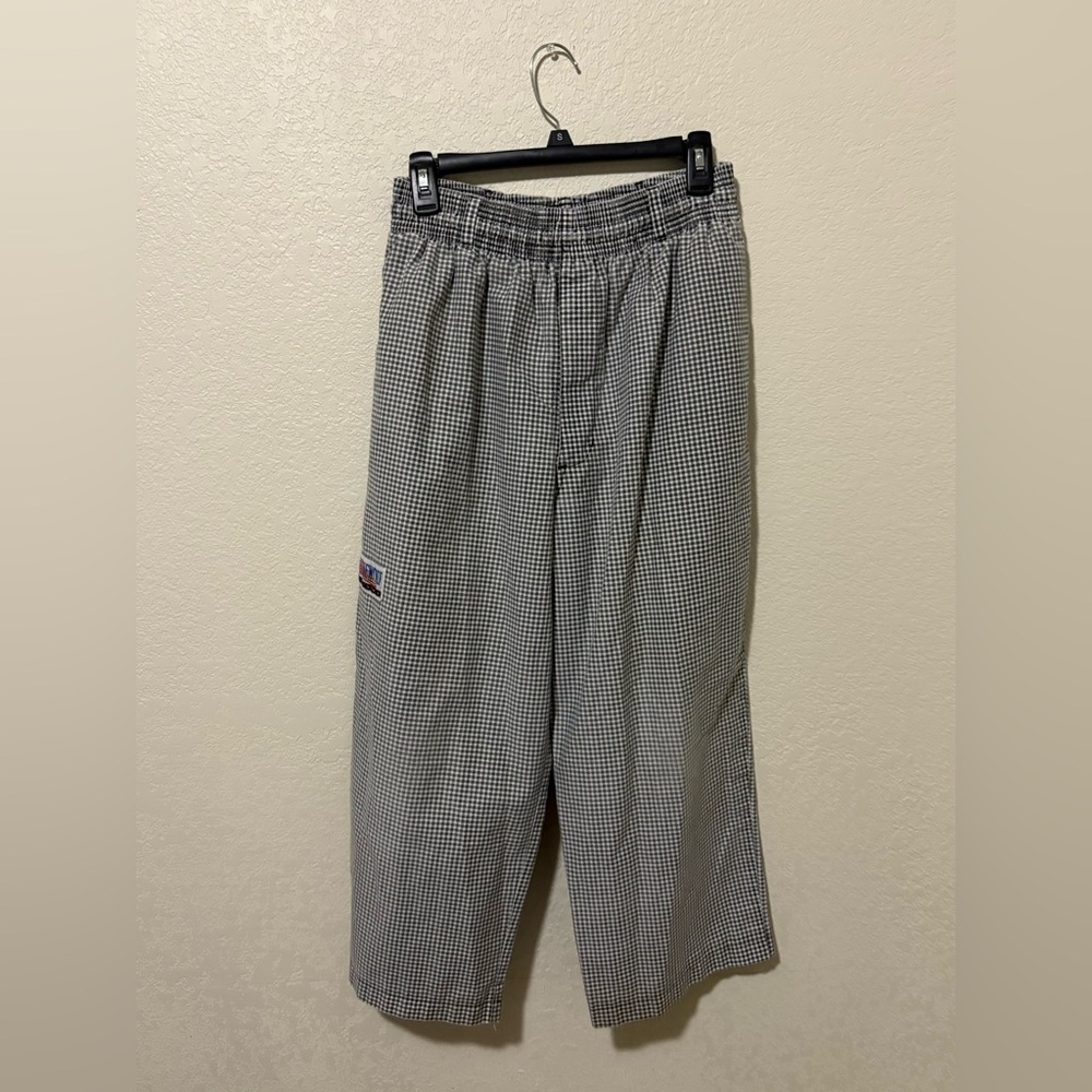 checkered work pants